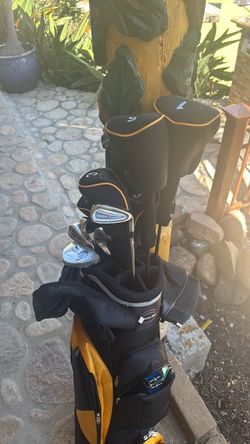 Golf set , metallic 10 pieces