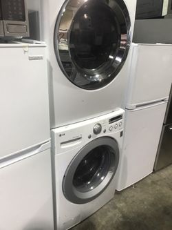 lg washer and dryer