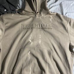XL beige essential sweatshirt