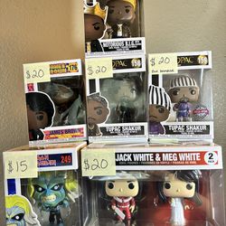 NEW IN BOX FUNKOS - Prices In Picture