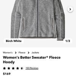 NWT  Women's Better Sweater® Fleece Hoody