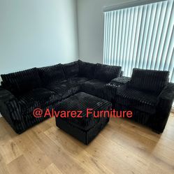 Corduroy Sectional Sofa