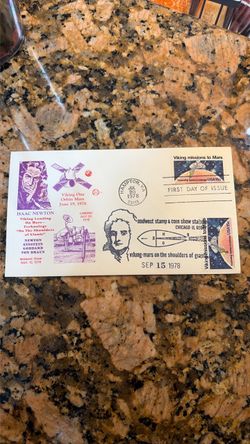 1978 Viking Missions to Mars First Day Cover