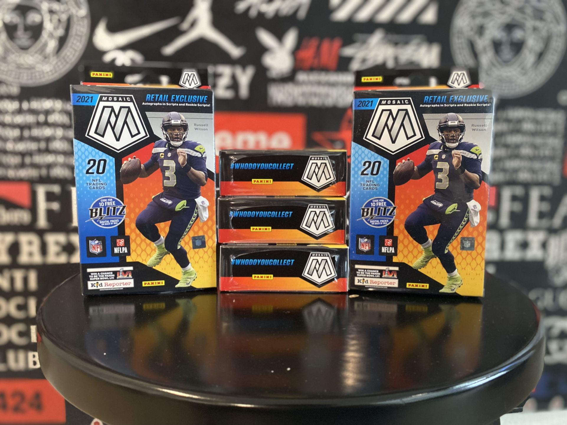 Panini Mosaic Hanger Box Football 2021