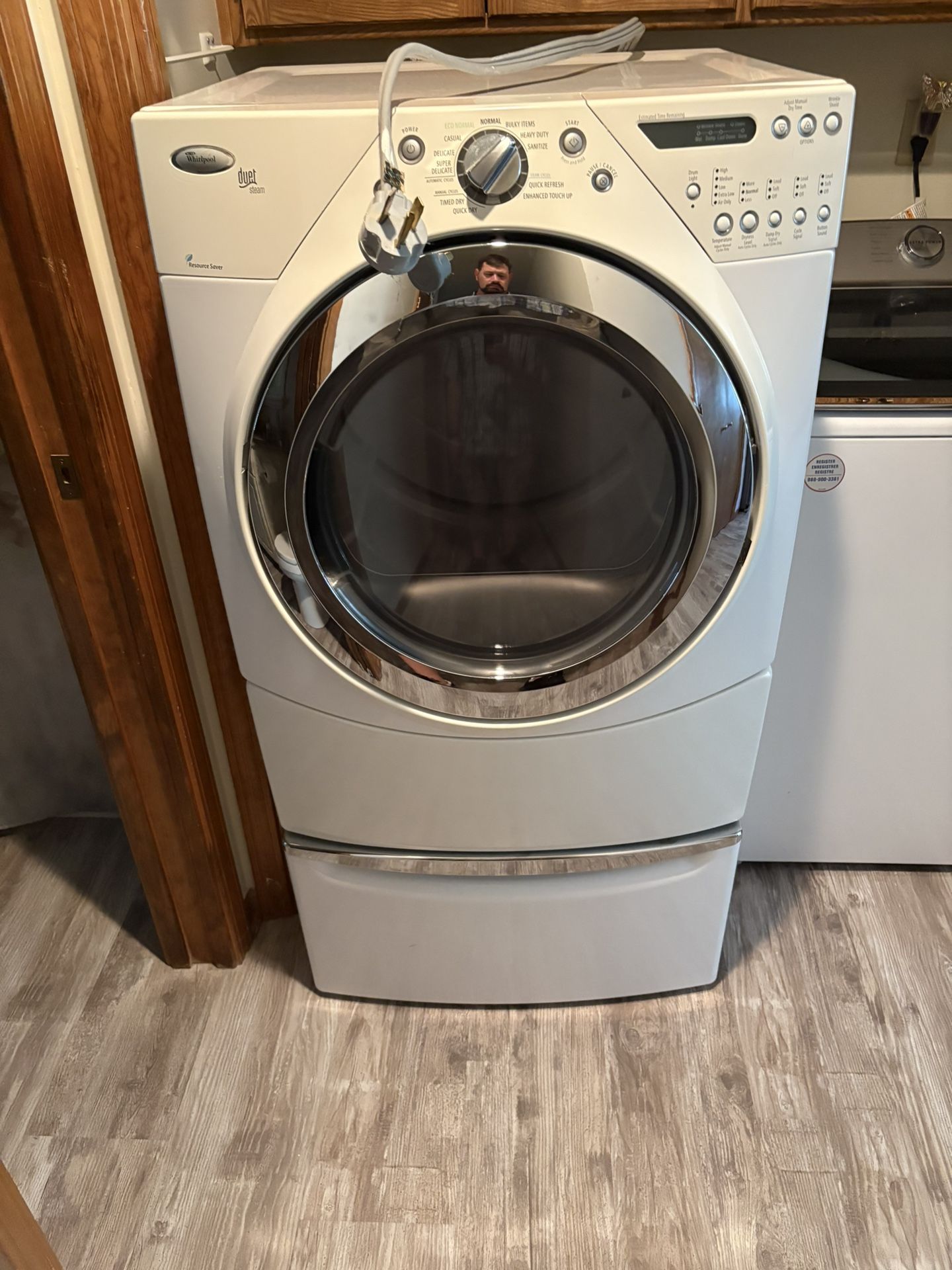 LUXURY Whirlpool Electric Dryer With Bottom Drawer