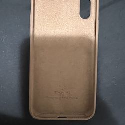 iPhone X Brown Case 