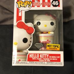 Hello Kitty Diamond Collection Hot Topic Exclusive Funko Pop
