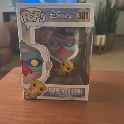 Funko Pop Rafiki w/ Simba 301