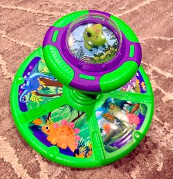 Dinosaur Sit and Spin Toy