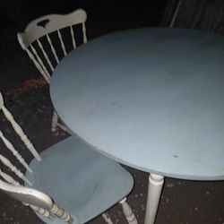 Kitchen table with four chairs