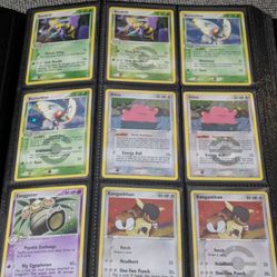 Fire Red Leaf Green Pokemon Cards 