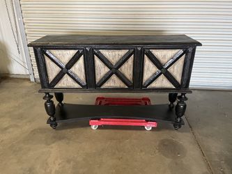 Brooks 2 tone Console Table OBO