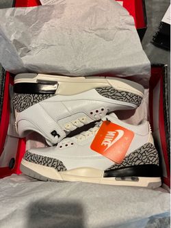 Jordan 3 white cement reimagined (size 9.5)