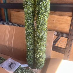 U Shape Artificial Topiary Trees With Lights Plants Home Decor New