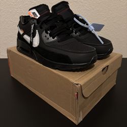 Off-White x Nike Air Max 90 'Black'