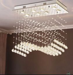 Crystal dinning room light