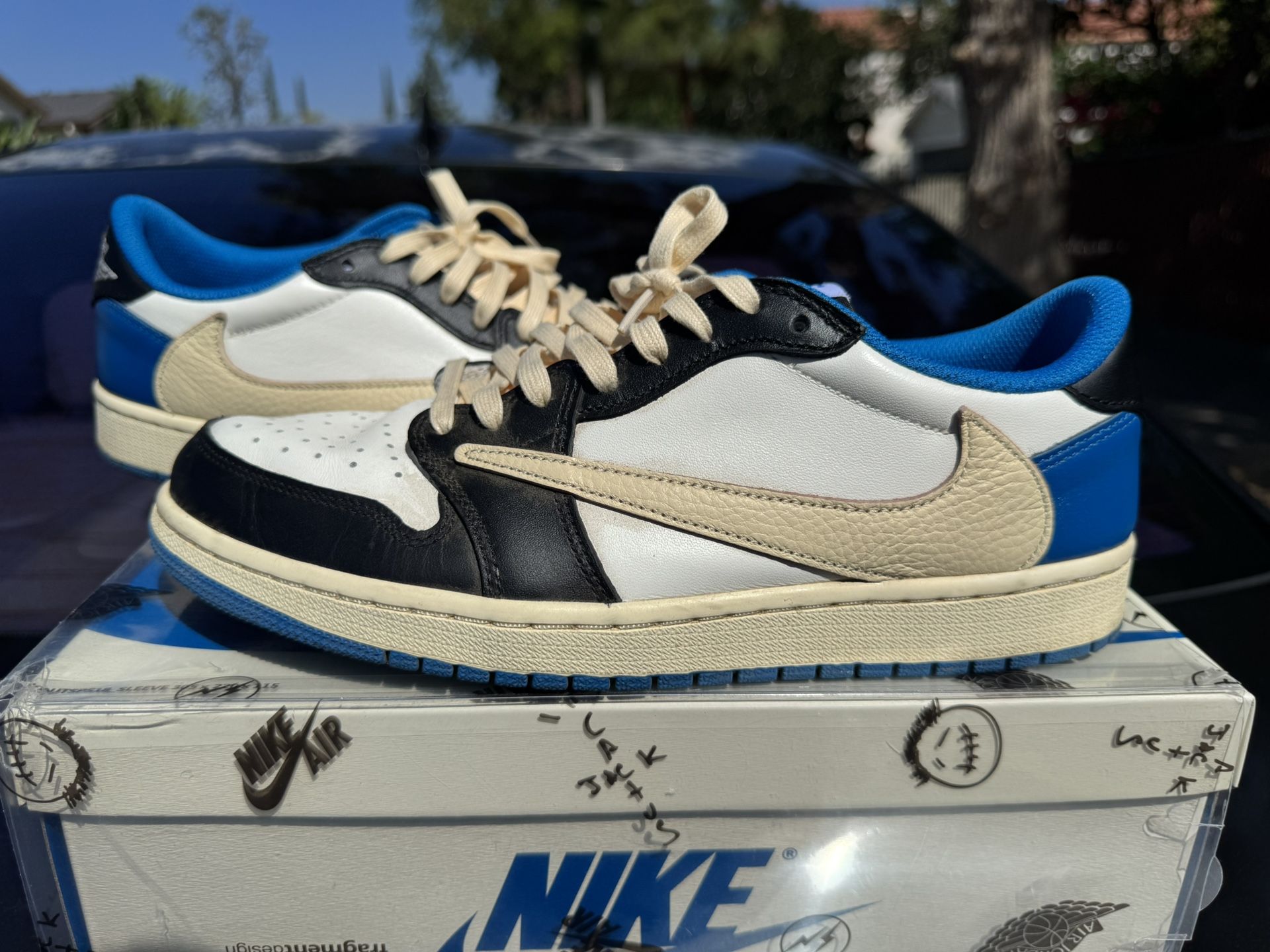 Jordan 1 Low Travis Scott Fragment Size 9.5