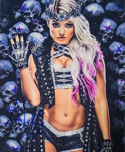 Alexa Bliss Autographed 8x10 Photo WWE