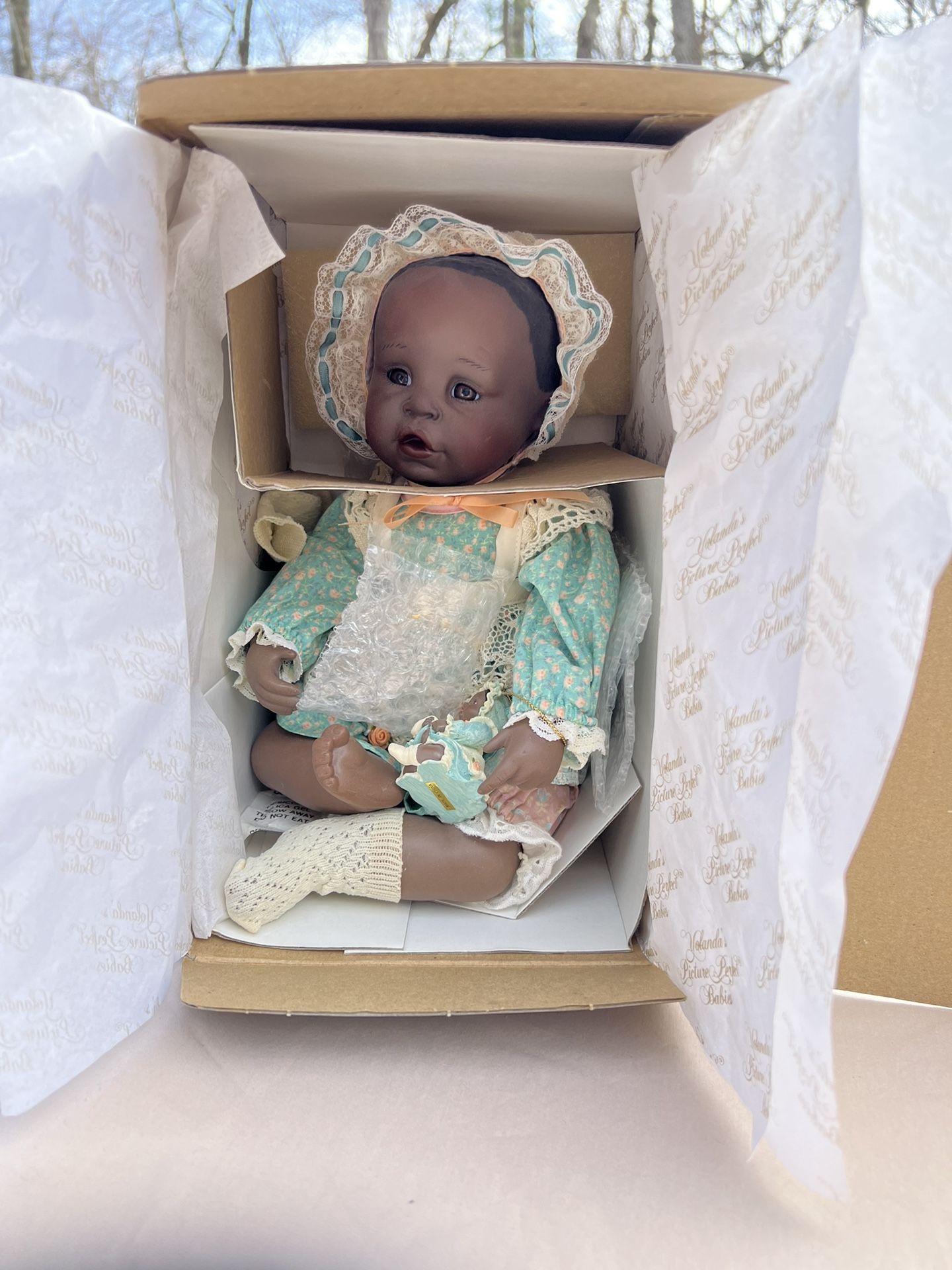 Vintage African American Doll "Danielle" by Doll Artist Yolanda Bellow By Knowles