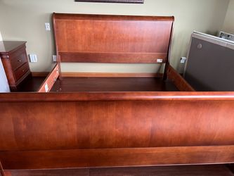 King size headboard, and frame