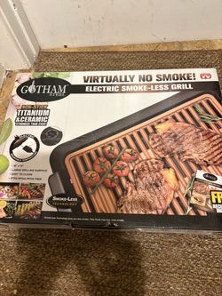 Brand new Gotham Steel electric smokeless grill 18x13”