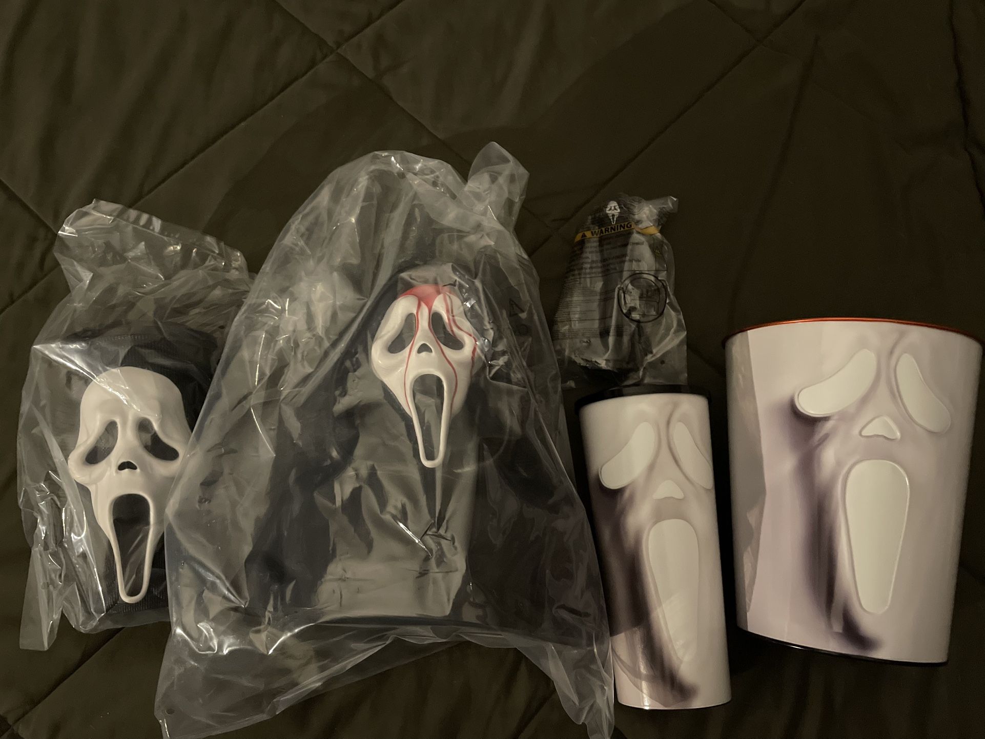 Scream 7 Cinemark Exclusive Popcorn Buckets And Cups🔥 All Available!