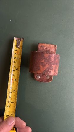 Hammer holster leather