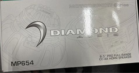 Diamond Audio MP654 6.5" Co-Ax Horn Speaker