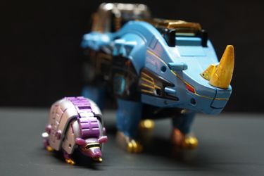  BANDAI DX Megazord PowerRangers Wild Force Sentai Gaoranger Gao Rhinos Armadillo