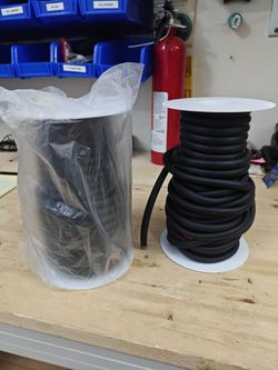 Black surgical tubing 3/4 inch OD