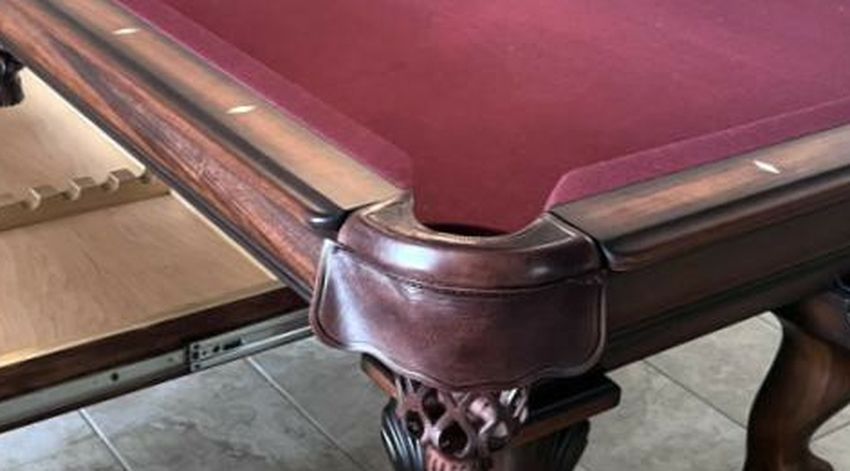 Golden West 2 Tone Pool Table with Drawer