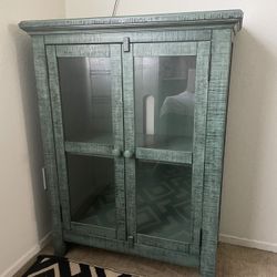 Green Shelving Unit 