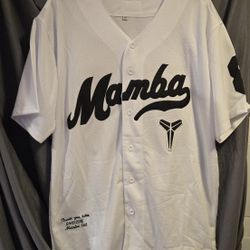 Kobe, Mamba Men's Baseball Jersey.