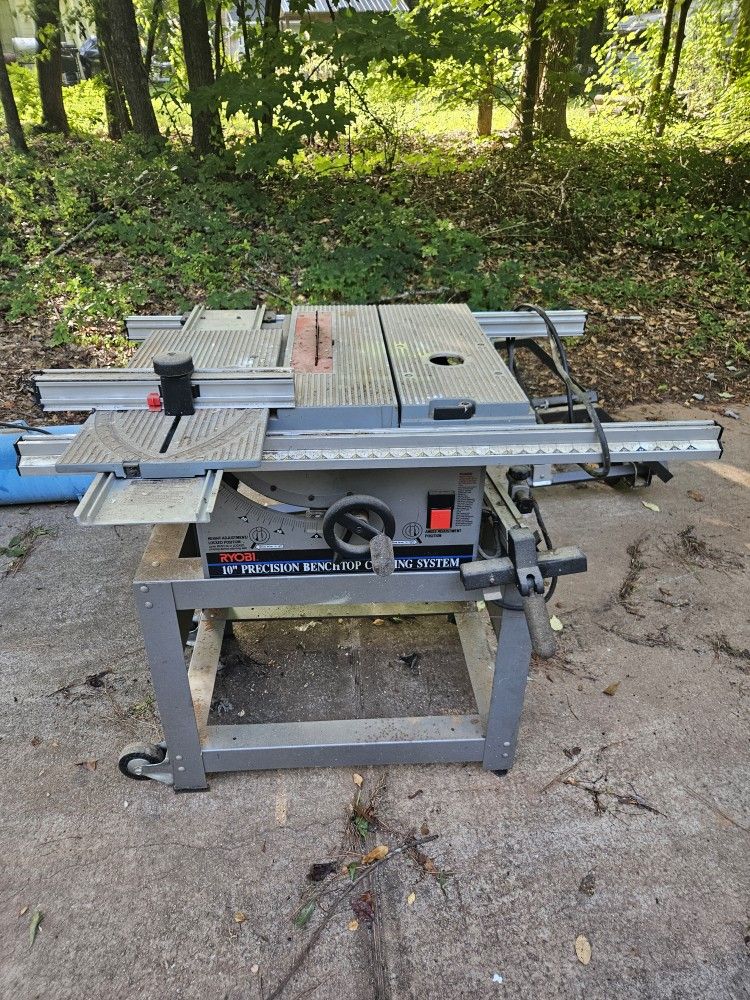 Ryobi bt3000 table saw/router combo