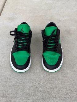 Air Jordan Low Black Lucky Green