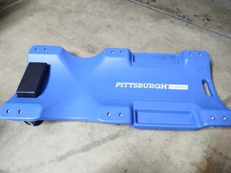 PITTSBURGH 300 lb. Capacity Low-Profile Creeper, Blue