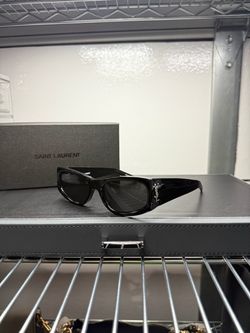 Saint Laurent Black Sunglasses