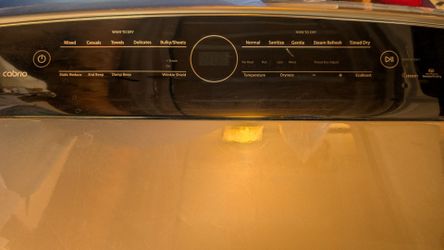 Gas dryer large capacity