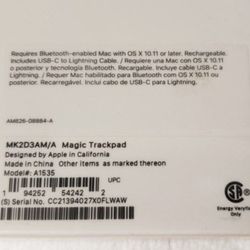 Apple Magic TRACKPAD