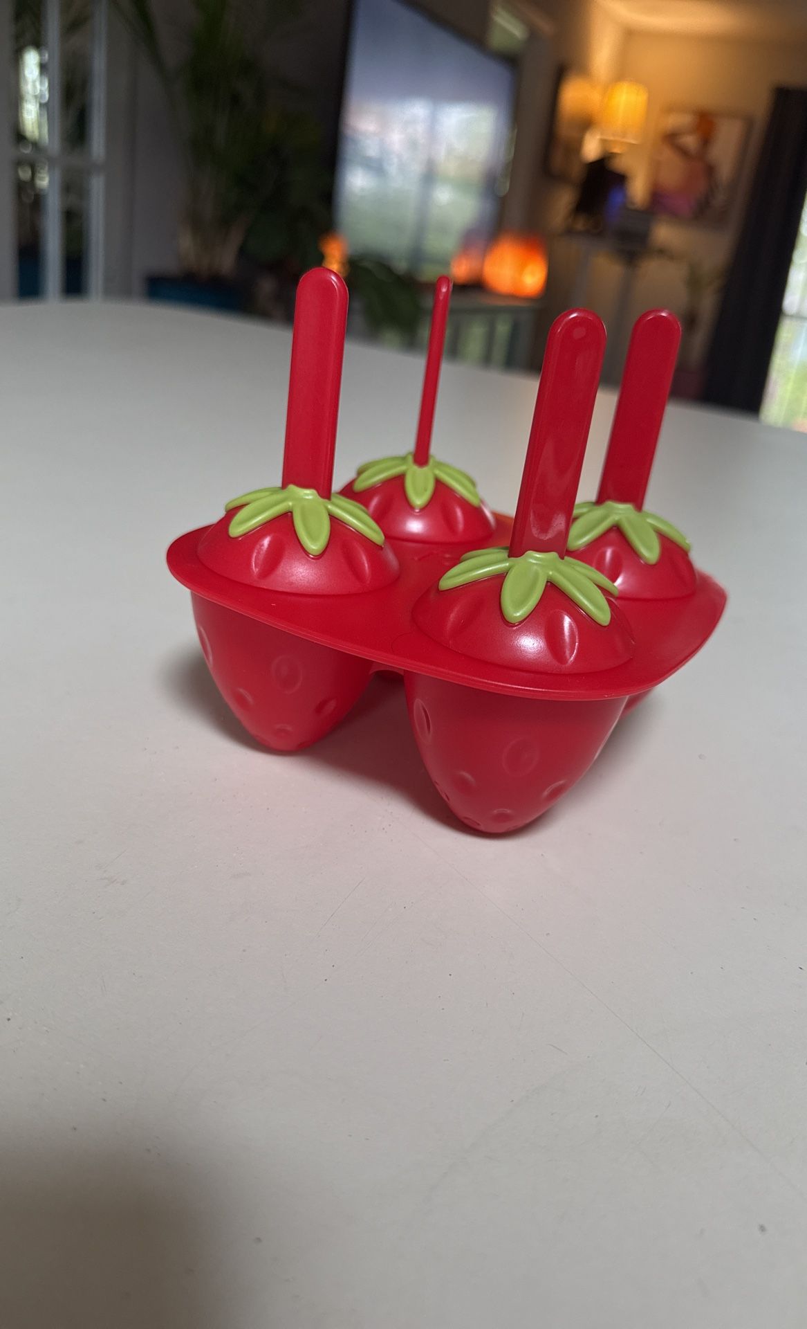STRAWBERRY POPSICLE MAKER