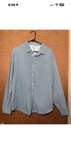 Penguin Mens Botton Down Shirt Heritage Slim Fit Size XXL.