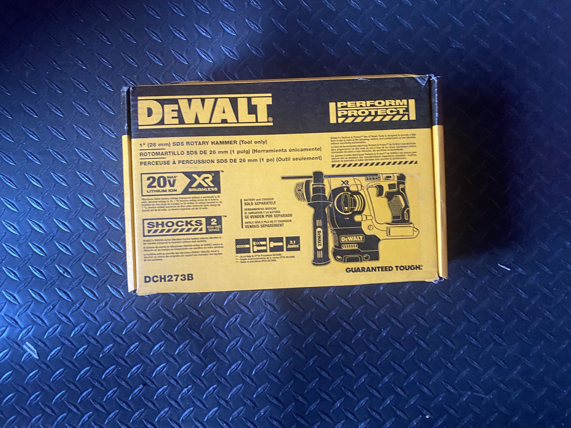 Dewalt 1” SDS ROTARY HAMMER Tool Only New