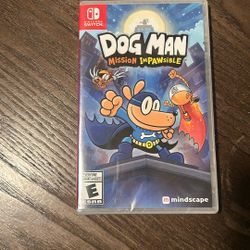 Dog Man Nintendo Switch Brand New 