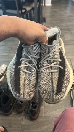Tan/brown Yeezy