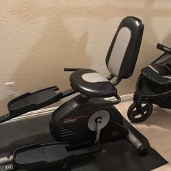 Elliptical And Bike All In One