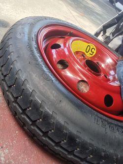 Spare tire: s400 t125/80d15 95w