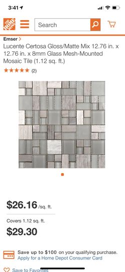 Mosaic tile