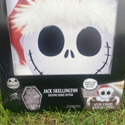 Jack Skellington Fence Sitter