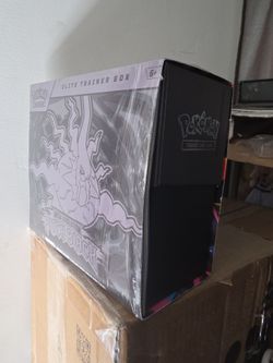 Opened Pokemon Pitch Black ETB