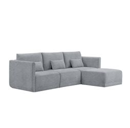 Sectional Sofa with Ottoman by Drew Barrymore